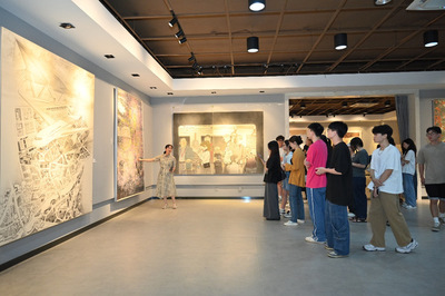 廣州國家青苗畫家培育計劃年度作品高校交流展在我校成功舉辦